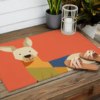 Kangaroo Outdoor Rug Gallery Image 2