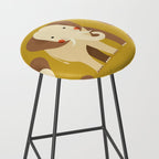 Elephant, Animal Portrait Stool Gallery Image 2