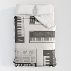 Collection : Synthetizers Duvet Cover Gallery Image 6