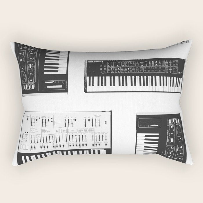 Collection : Synthetizers Rectangular Pillow Gallery Image 1