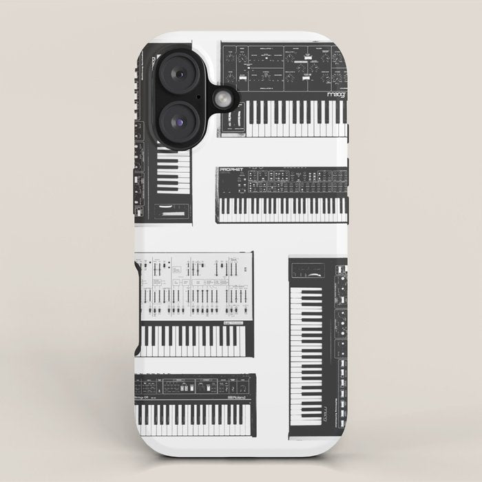 Collection : Synthetizers iPhone Case Gallery Image 1