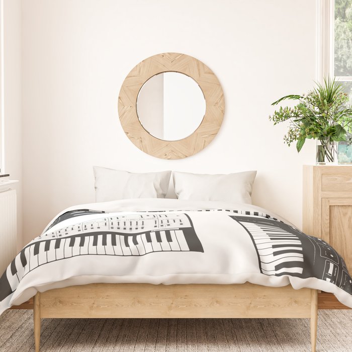 Collection : Synthetizers Duvet Cover Gallery Image 3