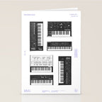 Collection : Synthetizers Stationery Card Gallery Image 2