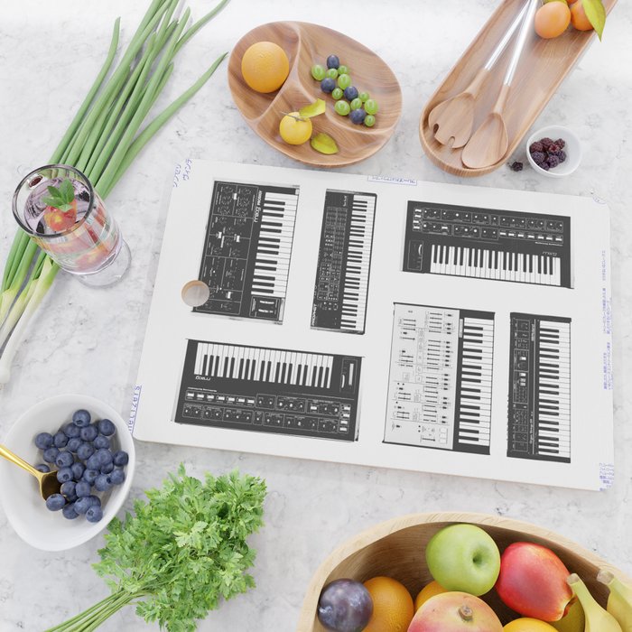 Collection : Synthetizers Cutting Board Gallery Image 2