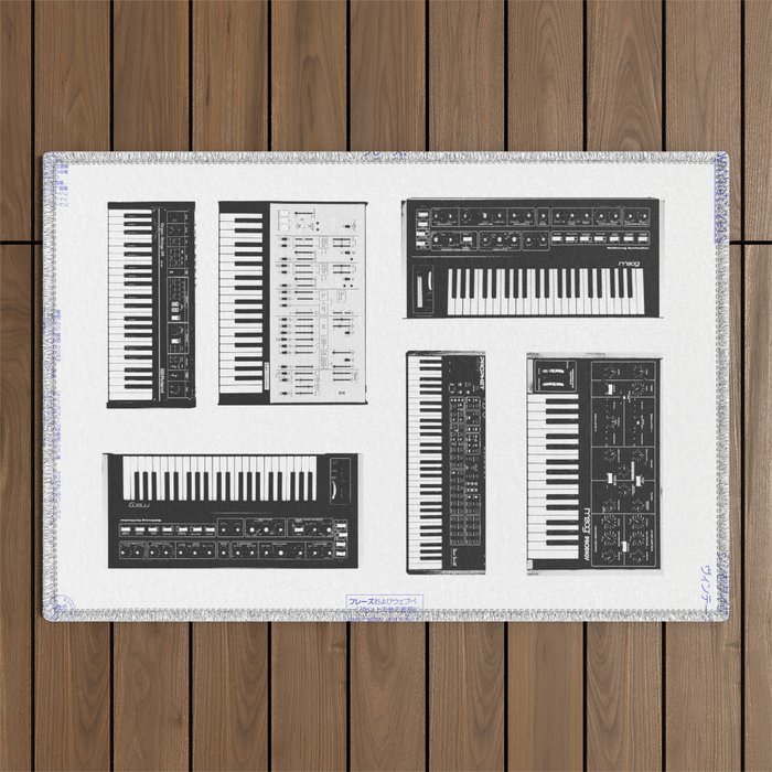 Collection : Synthetizers Outdoor Rug Gallery Image 1