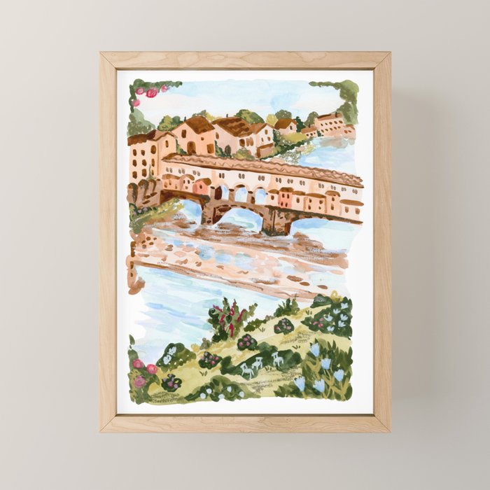 Florence Mini Art Print Gallery Image 1