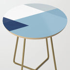 Geometrics - blues & concrete Side Table Gallery Image 2