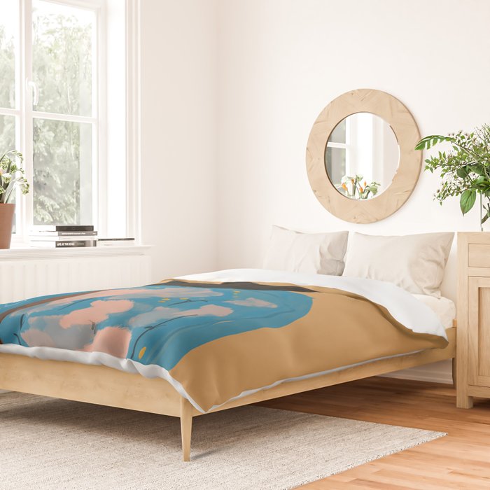 Worthy Of Love No Matter Who Does Or Does Not Notice You. Original Quote By Morgan Harper Nichols Duvet Cover Gallery Image 2