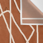 Abstract Face Sketch 4 Wall Tapestry Gallery Image 3