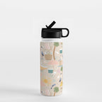 Beach vibe Water Bottle Gallery Image 1