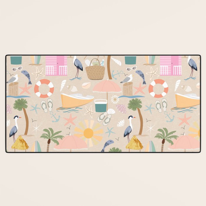 Beach vibe Desk Mat Gallery Image 3