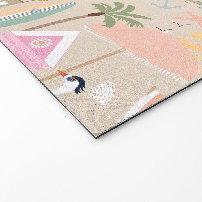 Beach vibe Welcome Mat Gallery Image 2