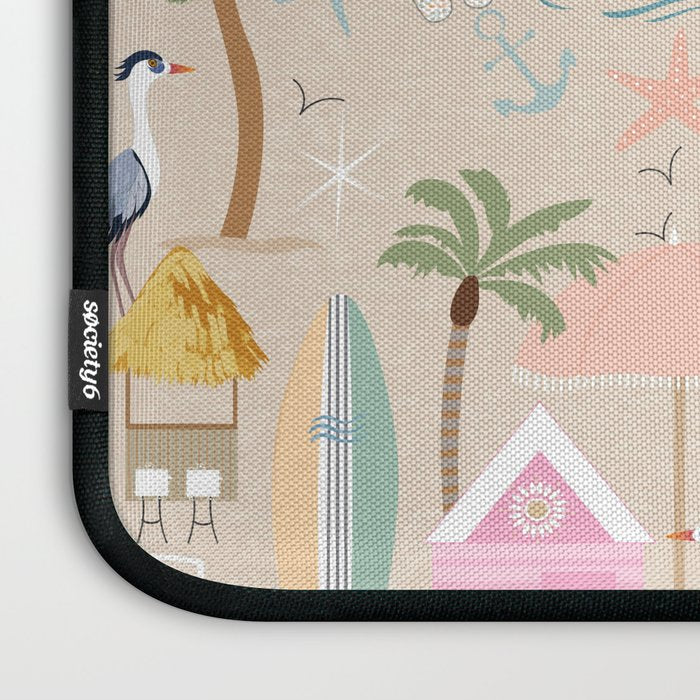 Beach vibe Laptop Sleeve Gallery Image 3