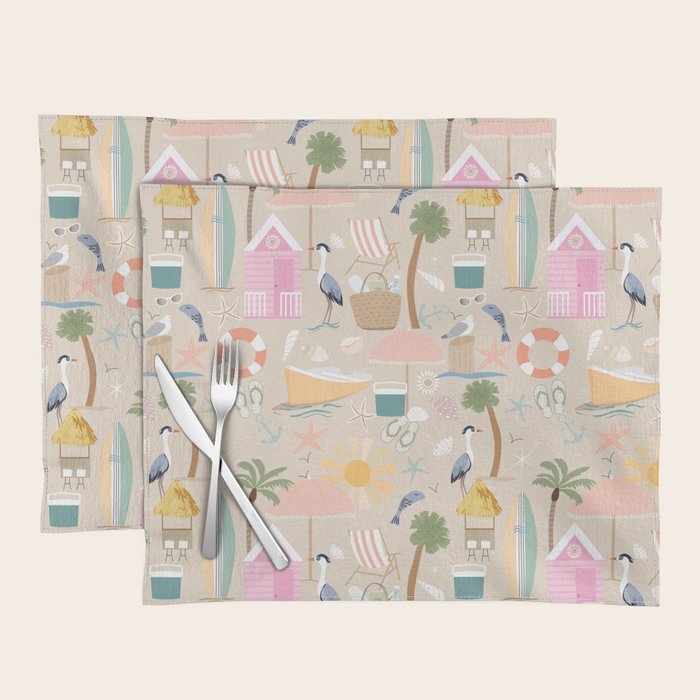 Beach vibe Placemat Gallery Image 1