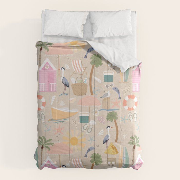 Beach vibe Comforter Gallery Image 1