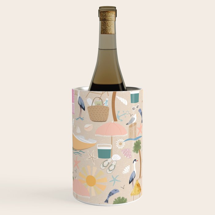 Beach vibe Wine Chiller Gallery Image 1