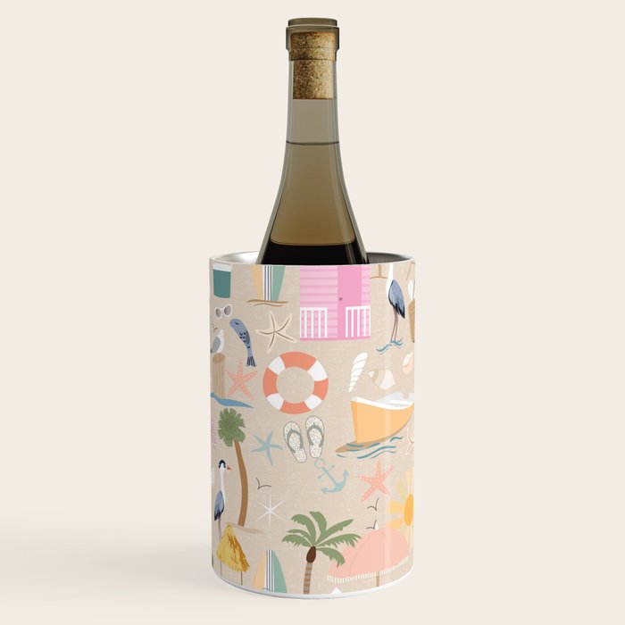 Beach vibe Wine Chiller Gallery Image 2