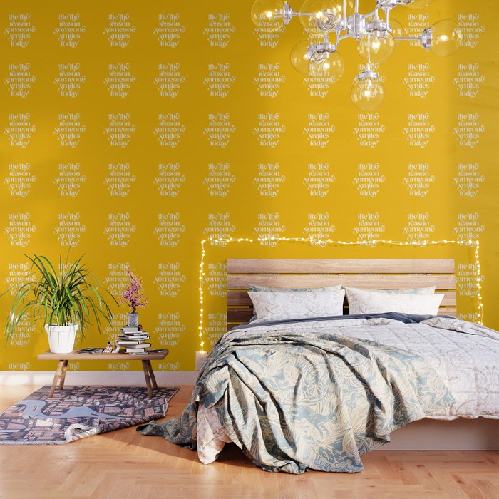 Motivational words smile today yellow Wallpaper Gallery Image 3