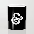 The Ampersand: B&W Edition Coffee Mug Gallery Image 4