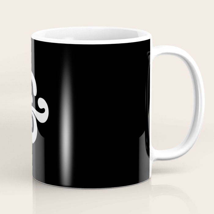 The Ampersand: B&W Edition Coffee Mug Gallery Image 1