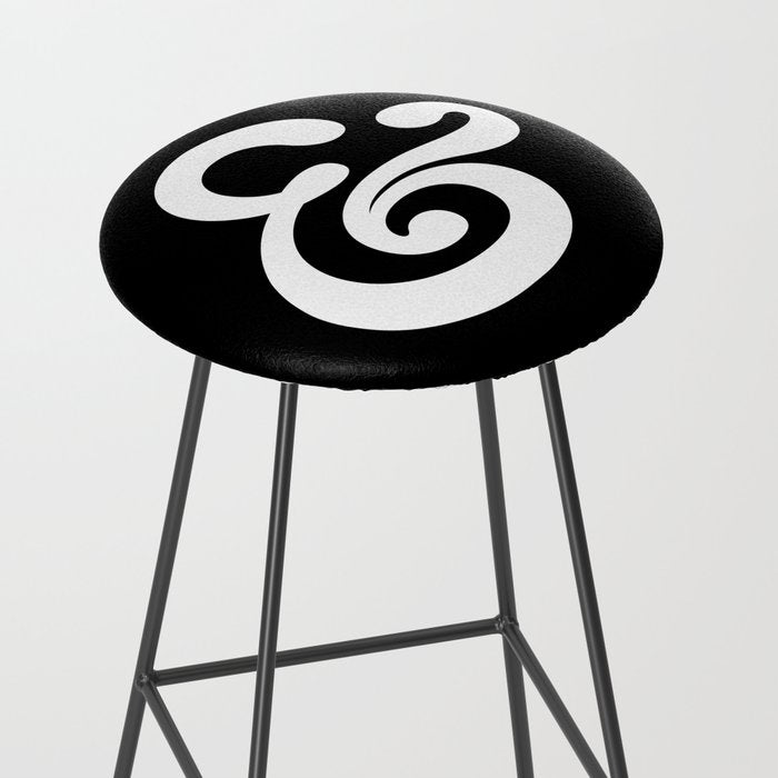 The Ampersand: B&W Edition Stool Gallery Image 2