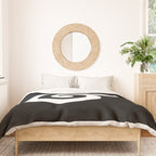 The Ampersand: B&W Edition Duvet Cover Gallery Image 3