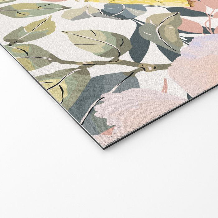 Pineapple wedges on rose bushes P Welcome Mat Gallery Image 2