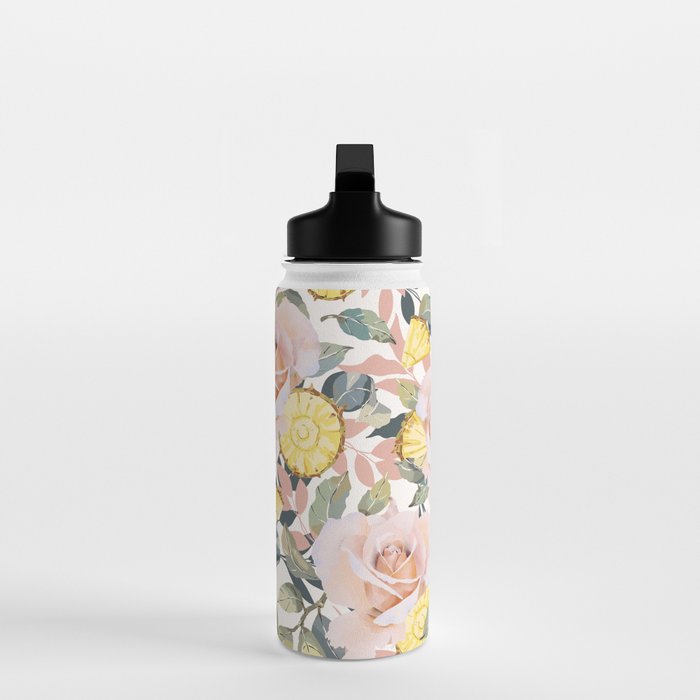 Pineapple wedges on rose bushes P Water Bottle Gallery Image 3