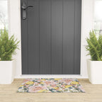 Pineapple wedges on rose bushes P Welcome Mat Gallery Image 3