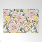 Pineapple wedges on rose bushes P Welcome Mat Gallery Image 1