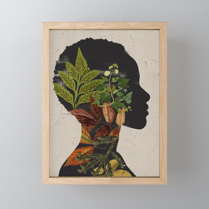 Botanical Portrait Mini Art Print Gallery Image 1