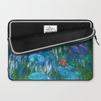 Claude Monet "Water Lilies" (16) Laptop Sleeve Gallery Image 2
