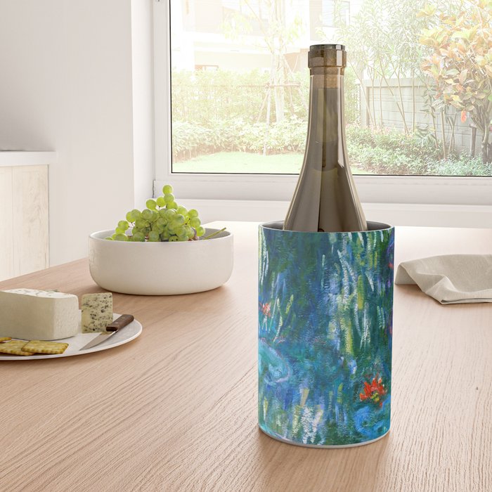 Claude Monet "Water Lilies" (16) Wine Chiller Gallery Image 4