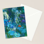 Claude Monet "Water Lilies" (16) Stationery Card Gallery Image 2