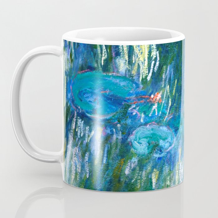 Claude Monet "Water Lilies" (16) Coffee Mug Gallery Image 3