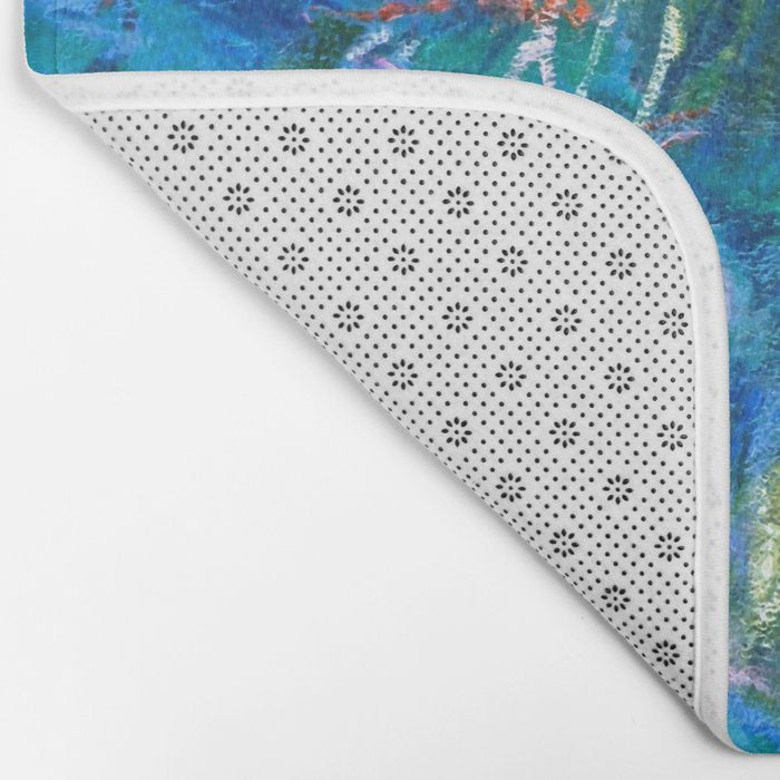 Claude Monet "Water Lilies" (16) Bath Mat Gallery Image 2