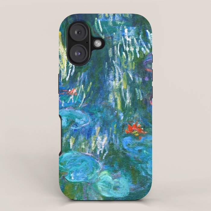 Claude Monet "Water Lilies" (16) iPhone Case Gallery Image 1