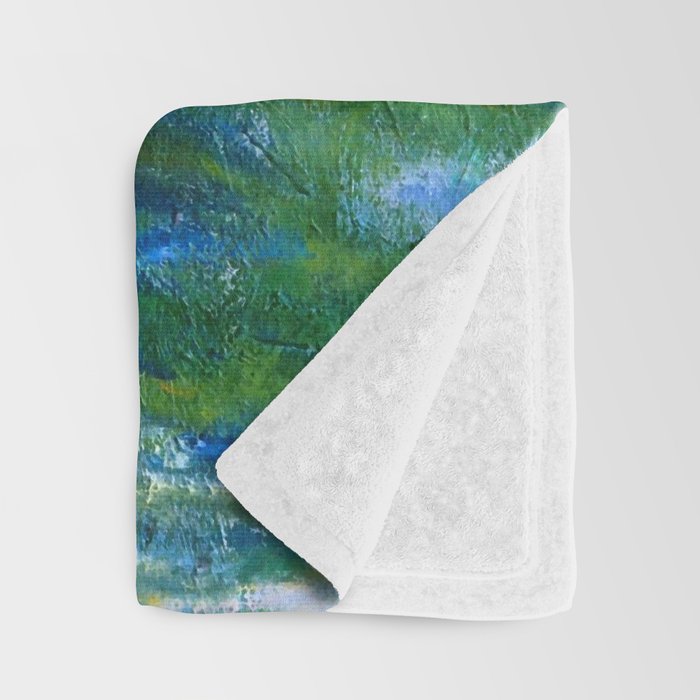 Claude Monet "Water Lilies" (16) Throw Blanket Gallery Image 3