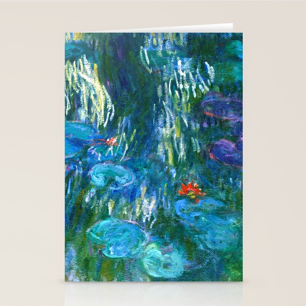 Claude Monet "Water Lilies" (16) Stationery Card Gallery Image 1