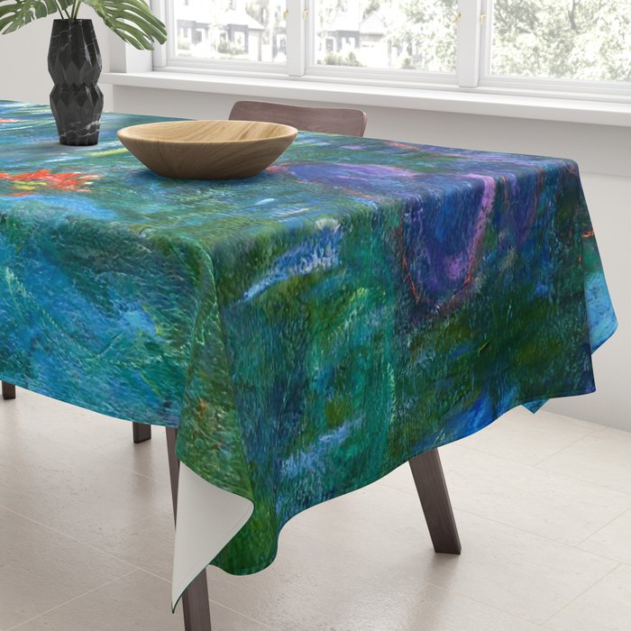Claude Monet "Water Lilies" (16) Tablecloth Gallery Image 3