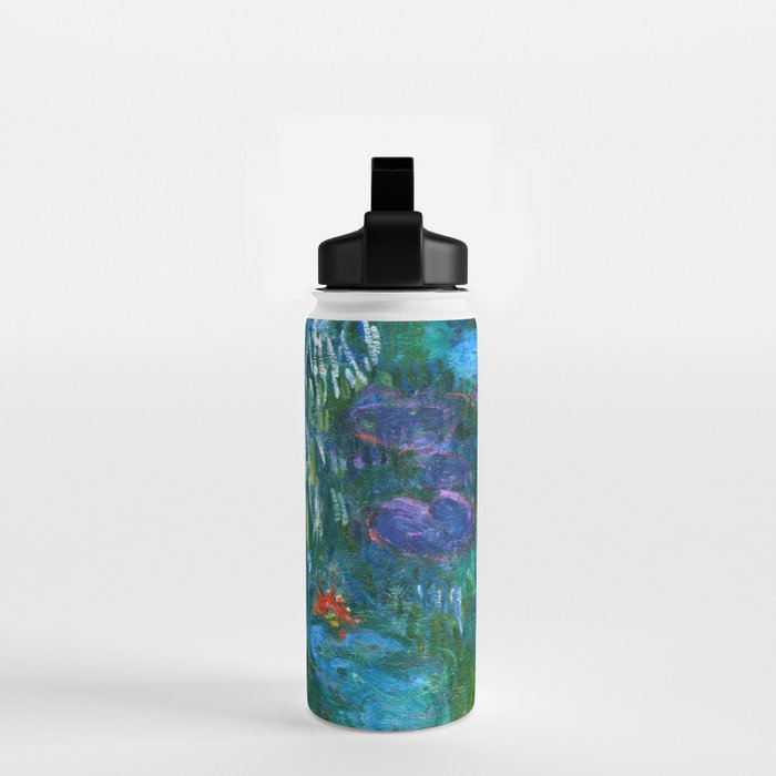 Claude Monet "Water Lilies" (16) Water Bottle Gallery Image 2