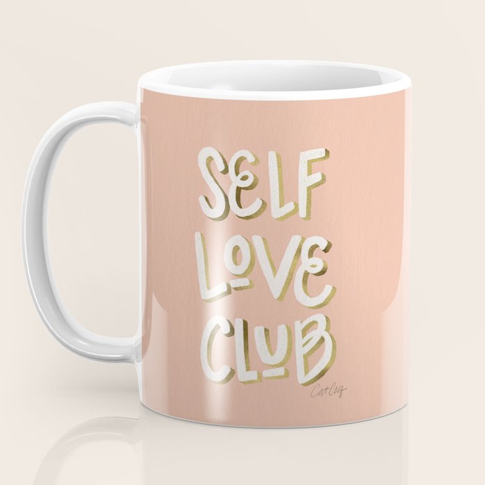 Self Love Club - Blush & Gold Palette Coffee Mug Gallery Image 3