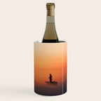 Fishing In The Clouds (Surreal Collage) Wine Chiller Gallery Image 1
