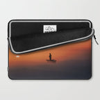 Fishing In The Clouds (Surreal Collage) Laptop Sleeve Gallery Image 2
