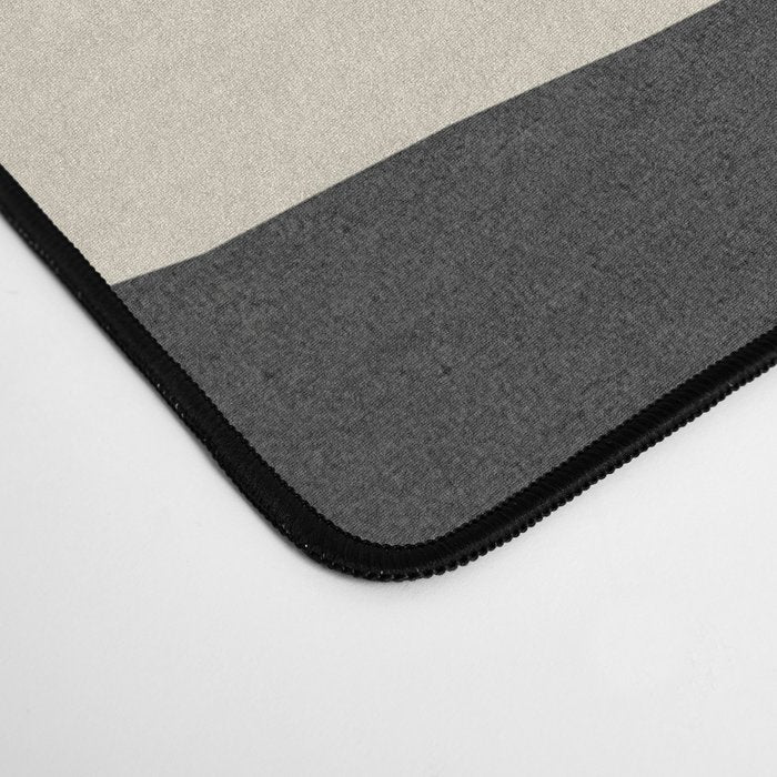 Graphic Edge Shapes - Bleu Navy Desk Mat Gallery Image 4