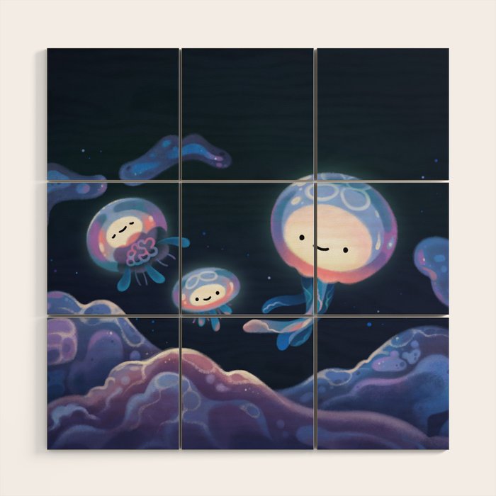 Full Moons Wood Wall Art Gallery Image 1