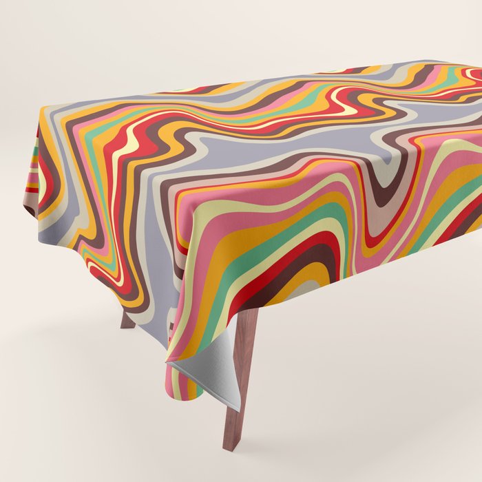 retro wave disco Tablecloth Gallery Image 1