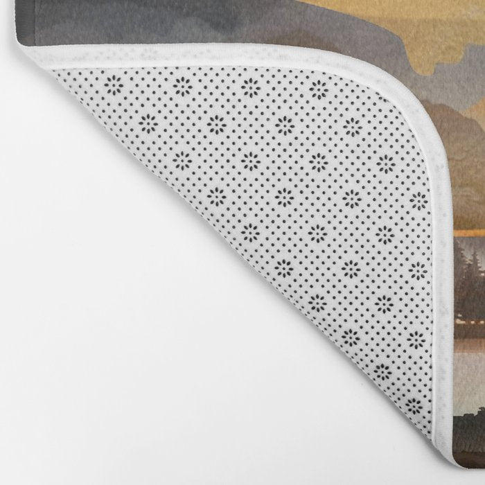 Pure Wilderness at Dusk Bath Mat Gallery Image 2