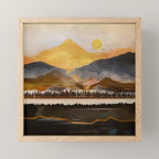 Pure Wilderness at Dusk Mini Art Print Gallery Image 1