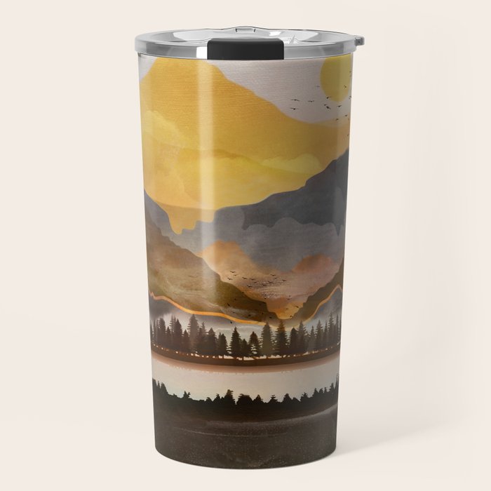 Pure Wilderness at Dusk Travel Mug Gallery Image 1